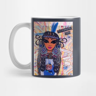 Celebrate You - First Nations (Blue) Mug